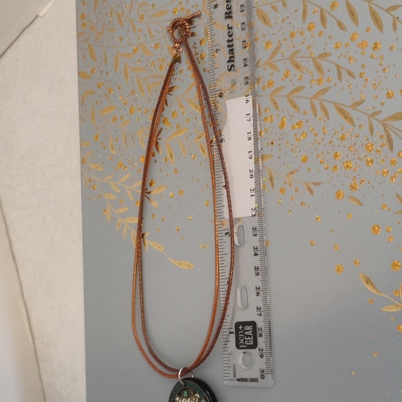 Mosaic Abalone Pendant Necklace - Picture 7 of 9